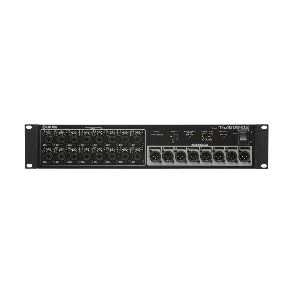 Yamaha Yamaha Tio1608-D2 Dante-Equipped I/O Rack