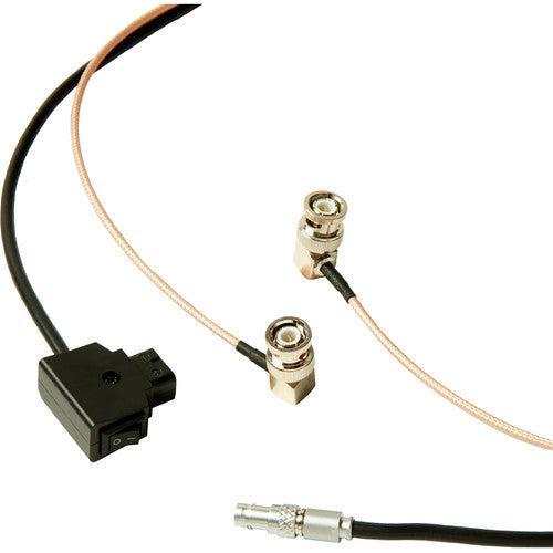 Zacuto 2 Pin Lemo Power & Video Cable with Power Switch