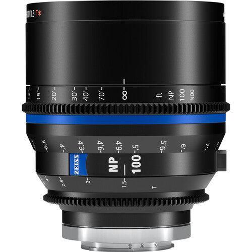 Zeiss Nano Prime 100mm T1.5 Cine Lens (Sony E, Feet)