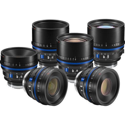 Zeiss Nano Prime 6-Lens Set (Sony E, Feet)