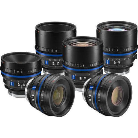 Zeiss Nano Prime 6-Lens Set (Sony E, Feet)