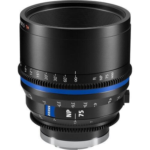 Zeiss Nano Prime 75mm T1.5 Cine Lens (Sony E, Feet)