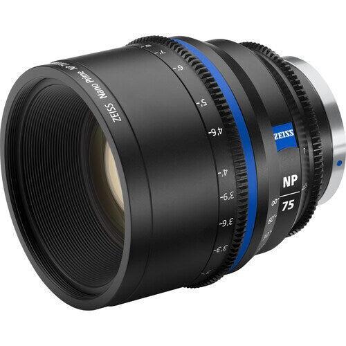 Zeiss Nano Prime 75mm T1.5 Cine Lens (Sony E, Feet)