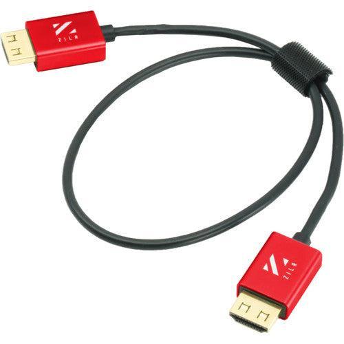 ZILR 45cm Hyper Thin Ultra High-Speed HDMI Cable with Ethernet