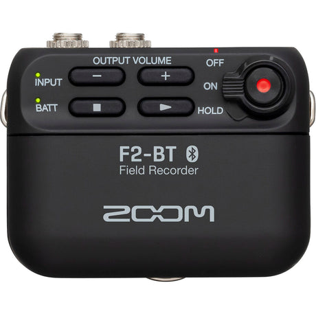 Zoom F2-BT Bluetooth-Enabled Ultra Compact Field Recorder + Lavalier Microphone