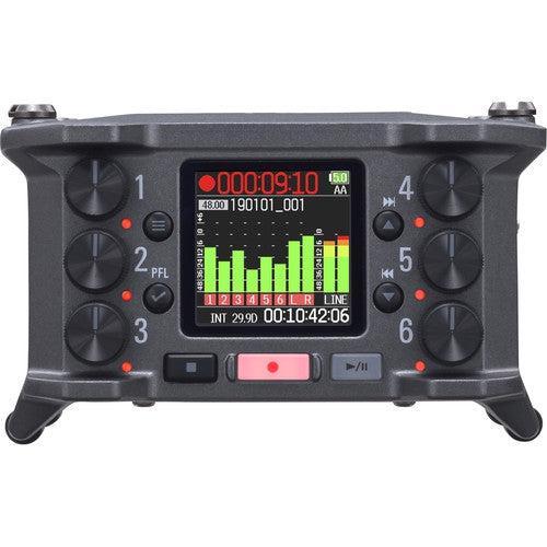Zoom F6 Multi-track Field Recorder | 6-Inputs | 14-Tracks