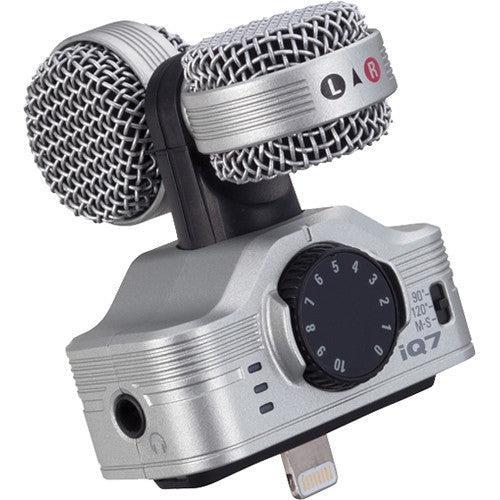 Zoom iQ7 MS Microphone suits iOS Devices with Lightning Connector