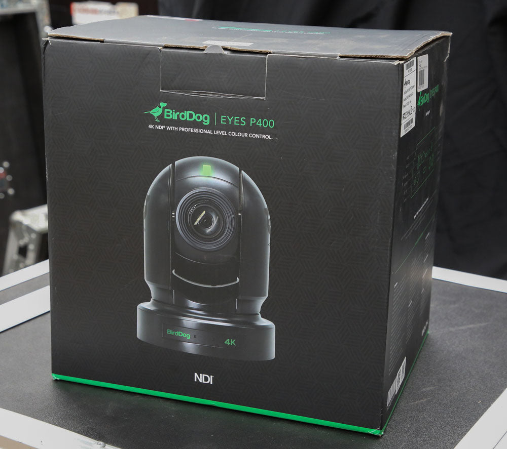 BirdDog P400 4K 全 NDI PTZ 摄像机（黑色）