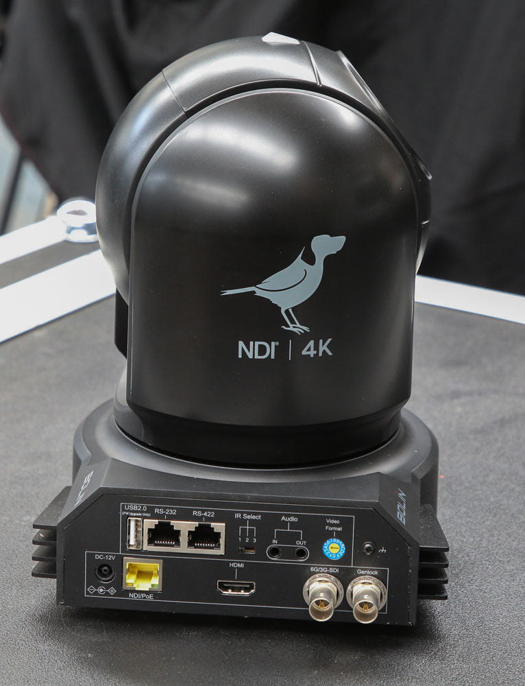 BirdDog P400 4K 全 NDI PTZ 摄像机（黑色）
