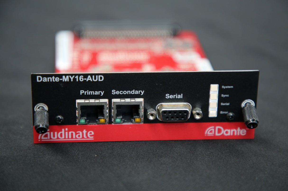 Dante MY16-AUD 16-ch Interface Card - PreOwned