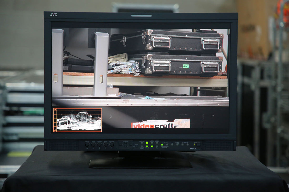 JVC DT-V24G1 3G Multi Format LCD Monitor - Preowned