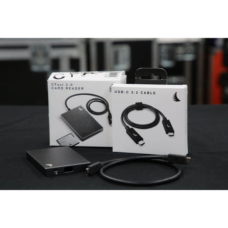 Angelbird CFS31PK CFAST 2.0 Card Reader  Type-C to Type-C cable (50 cm | 19.7 inch) - Pre-Owned