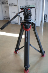 Sachtler aktiv12T Pre-Owned Head with Flowtech 100 MS Carbon Fibre Tripod