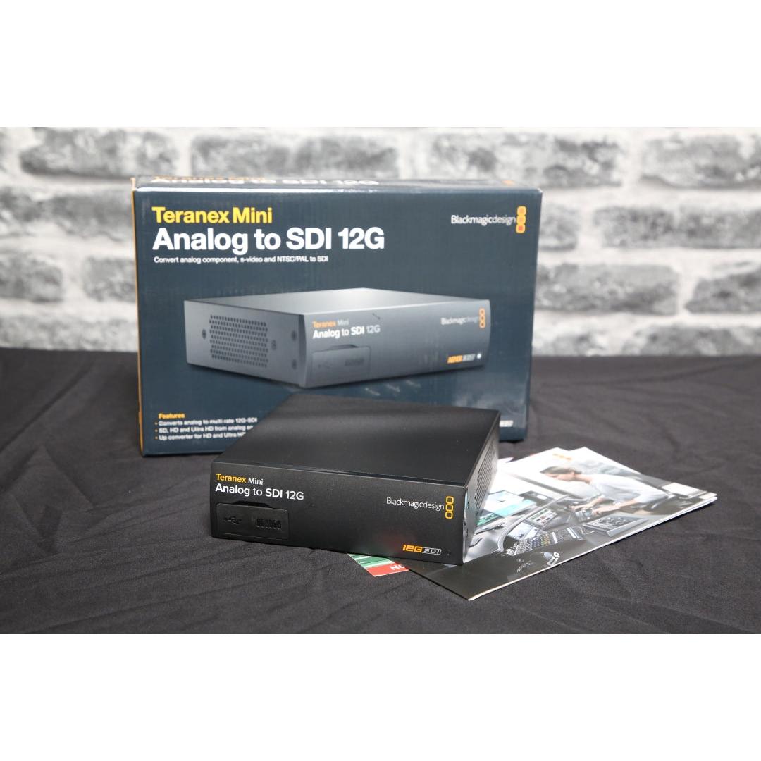 Blackmagic Teranex Mini - Analog to SDI 12G - Open Box