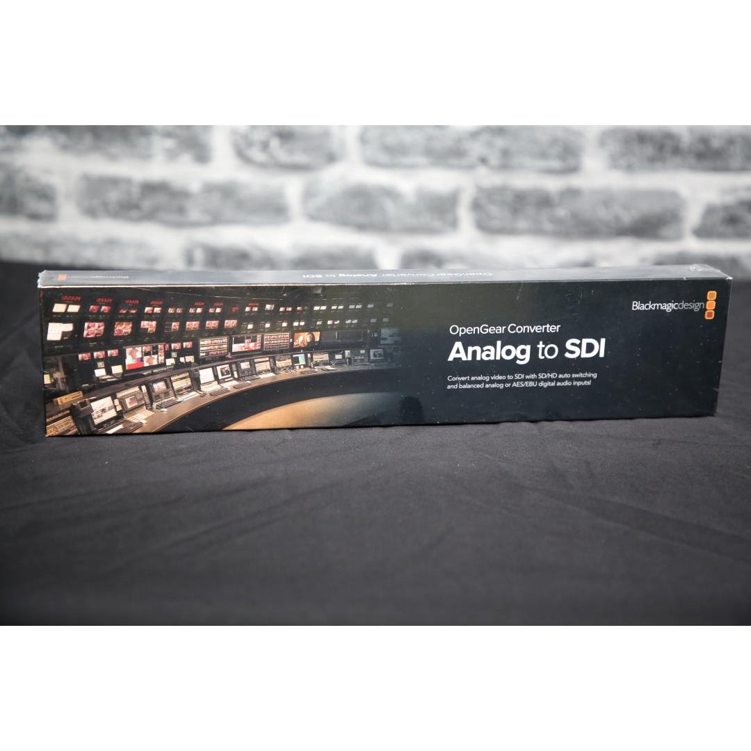 Blackmagic Design OpenGear Converter Analog to SDI - Sealed Box
