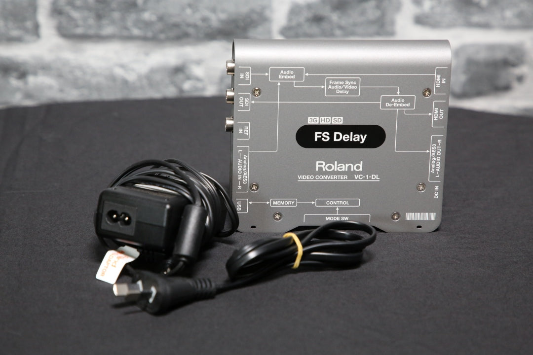 Roland VC-1-DL Bi-directional HD Converter SDI/HDMI W/ FS Delay - Preowned