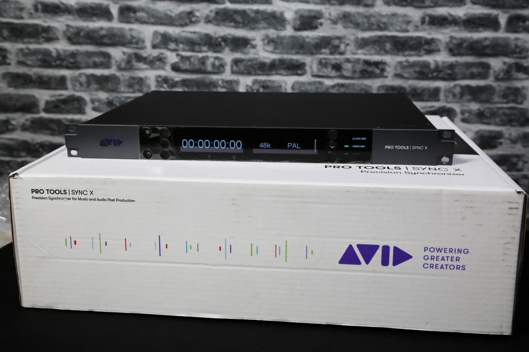 Avid Pro Tools Sync X Synchronizer and Master Clock for Audio - Ex Demo