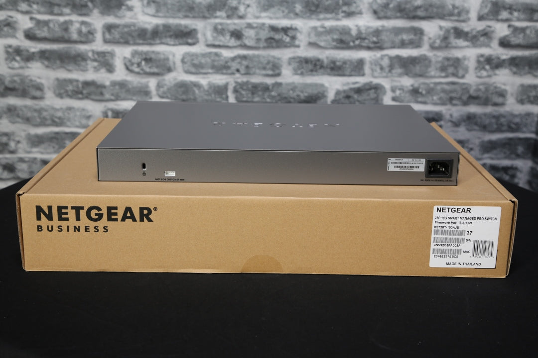 NetGear 10Gbit XS728T 24-Port Ethernet Switch (Never used) - Ex Demo