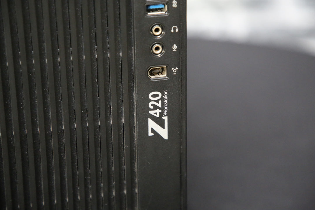 HP Z420 Workstation Intel Xeon E5-1620 v2 3.70Ghz 4 Core 16GB Ram 250GB SSD - Preowned