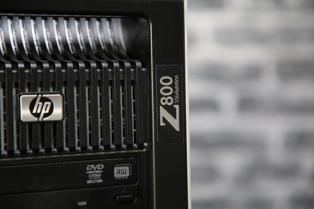 HP Z800 Workstation Dual Intel Xeon X5650 2.67Ghz 6 Core 12GB Ram 120GB SSD - Ex Rental