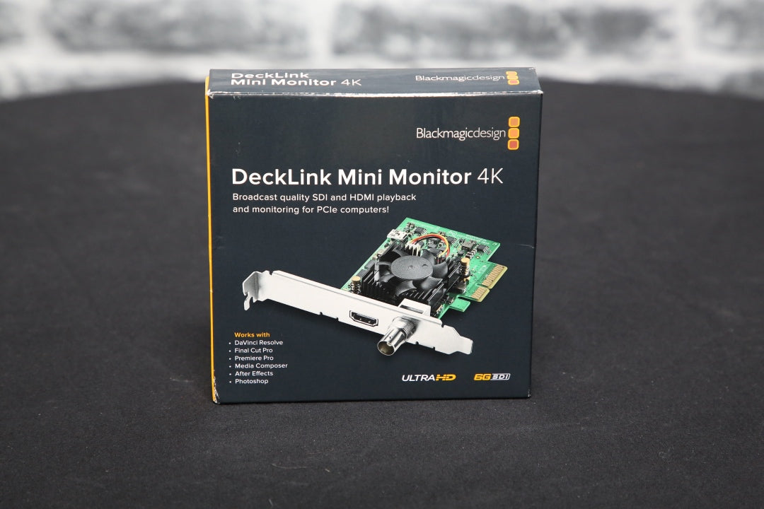 Blackmagic Design Decklink Mini Monitor 4K - Preowned