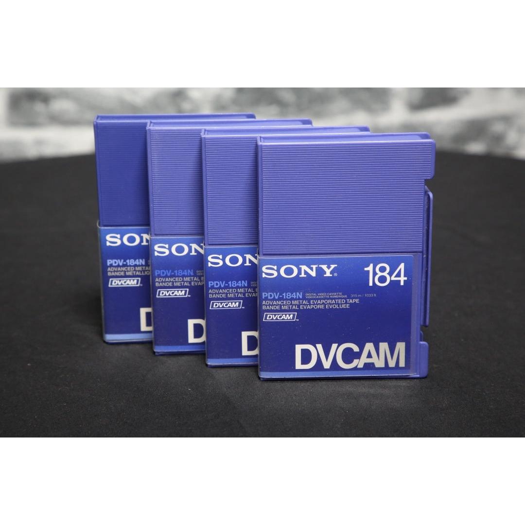 Sony PDV184N DVCAM 184 Minute Tape x4 - New
