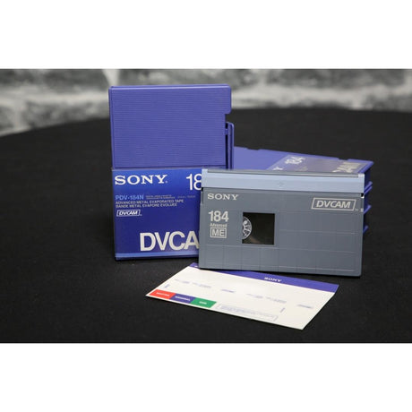 Sony PDV184N DVCAM 184 Minute Tape x4 - New