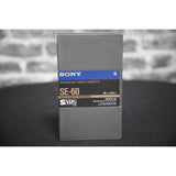 Sony Broadcast Professional SE-60 S-VHS cassette tape - New
