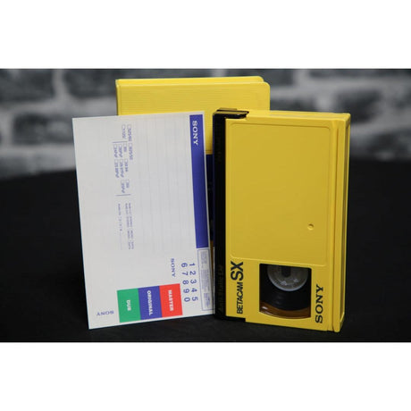 Sony BCT-62SXA Betacam SX Cassette - New