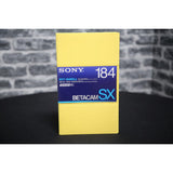 Sony BCT-184SXLA Betacam SX Cassette - New