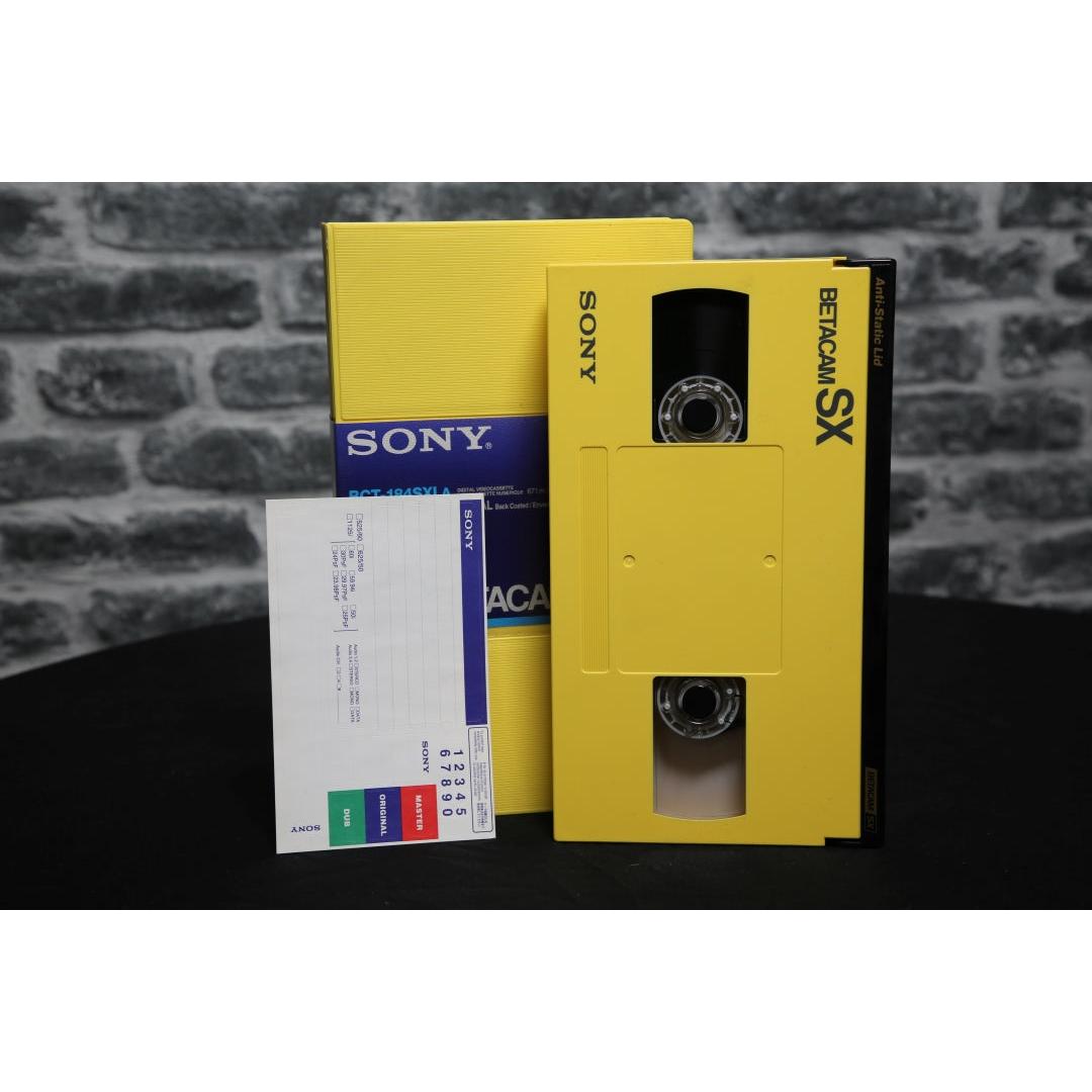 Sony BCT-184SXLA Betacam SX Cassette - New