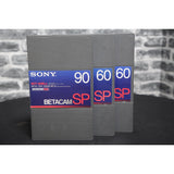 Sony BCT-90x1 & 60x2 MLA and Betacam SP Cassette (Large) pack - New