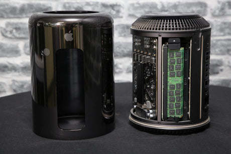 Apple MAC Pro Late 2013 Xeon 6-Core 3.5GHz 24GB 250G SSD Dual FirePro D500 - Ex Rental