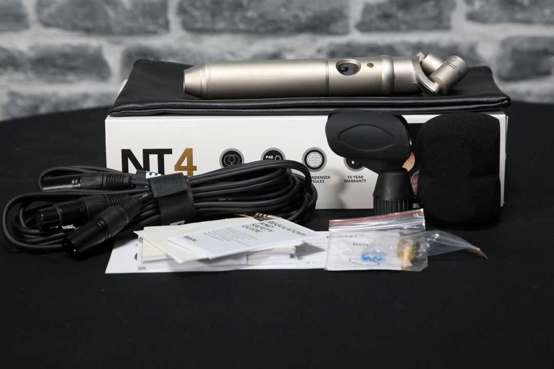 RODE NT4 Stereo XY Condenser Microphone - Open Box