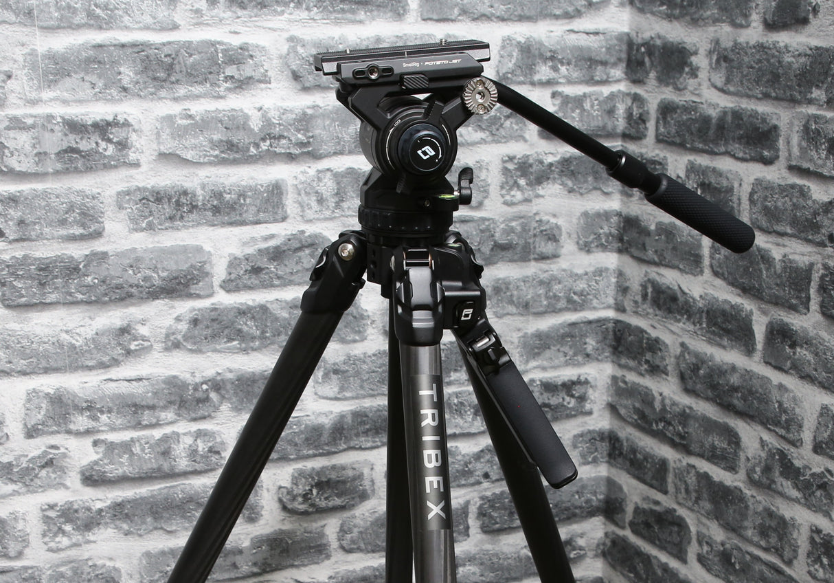 SmallRig x Potato Jet Tribex Hydraulic Carbon Fibre Tripod Kit - Ex Demo