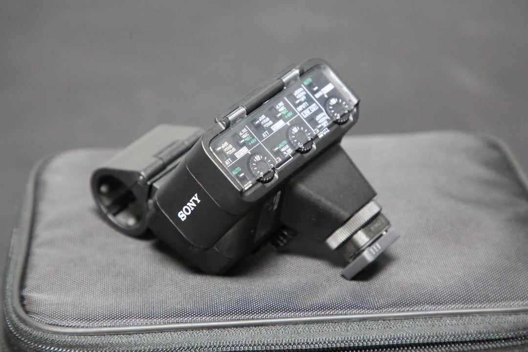 Sony XLR-K3M Dual-Channel Digital XLR Audio Adapter Kit with Shotgun Microphone - Preowned