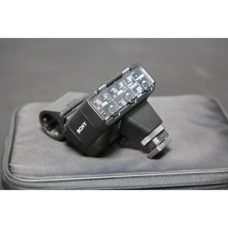 Sony XLR-K3M Dual-Channel Digital XLR Audio Adapter Kit with Shotgun Microphone - Preowned