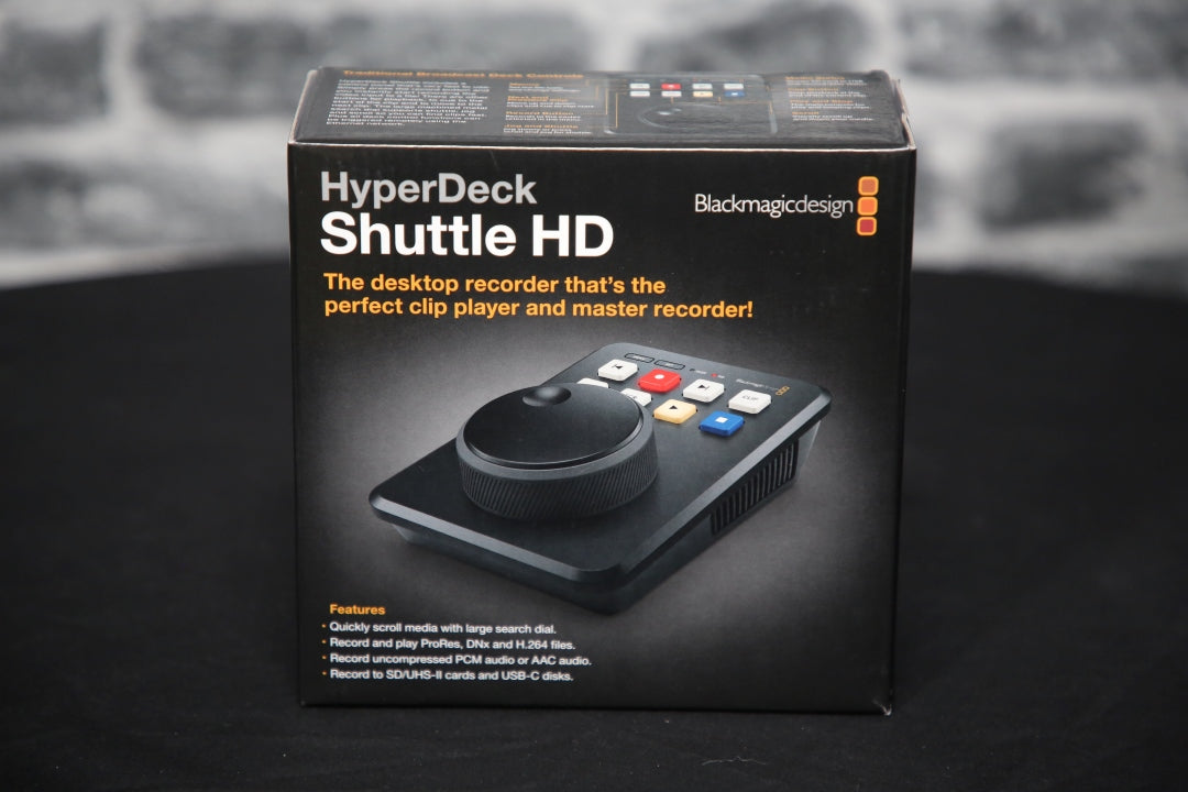 Blackmagic Design HyperDeck Shuttle HD - Ex Demo – Videocraft