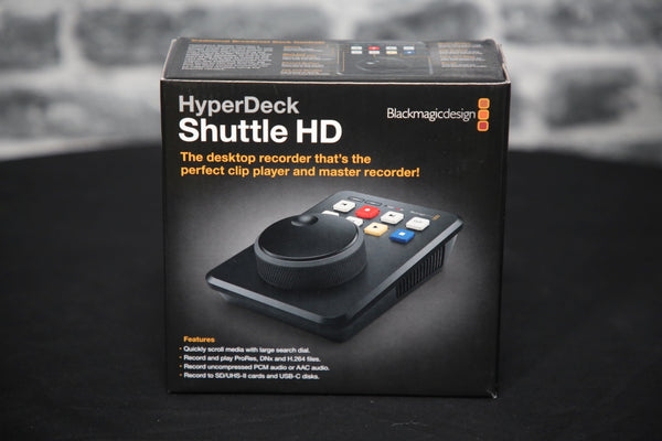Blackmagic Design HyperDeck Shuttle HD - Ex Demo – Videocraft