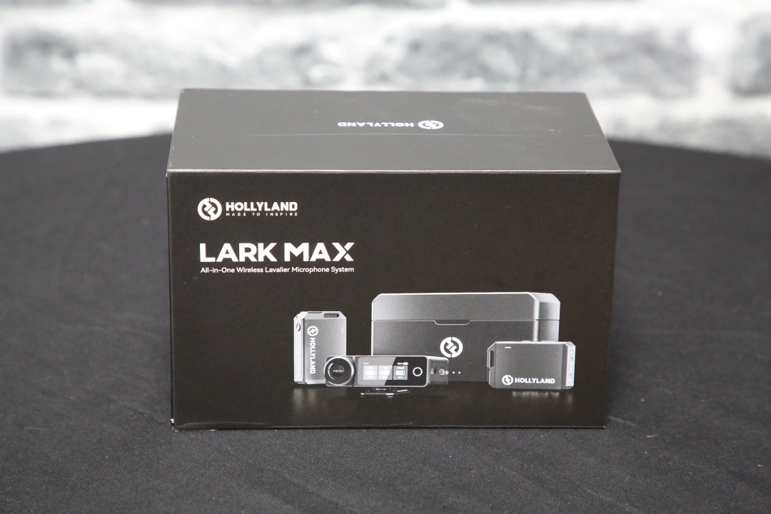 Hollyland Lark MAX DUO Professional 2 Channel Digital Wireless Microphone System - Ex Demo