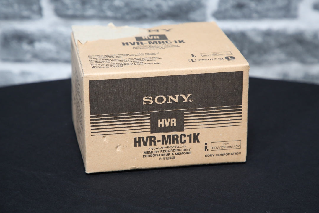 Sony HVR-MRC1K Memory Recording Unit - Ex Demo