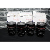 Meike cinema lens S35 EF 25, 35, 50, 75mm - Preowned