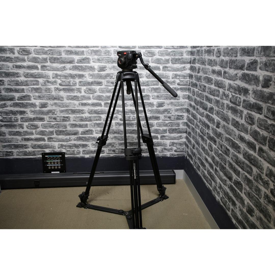 Manfrotto 525MVB Tripod Legs W/503 HDV head - Preowned