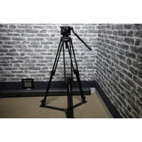 Manfrotto 525MVB Tripod Legs W/503 HDV head - Preowned