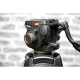 Manfrotto 525MVB Tripod Legs W/503 HDV head - Preowned