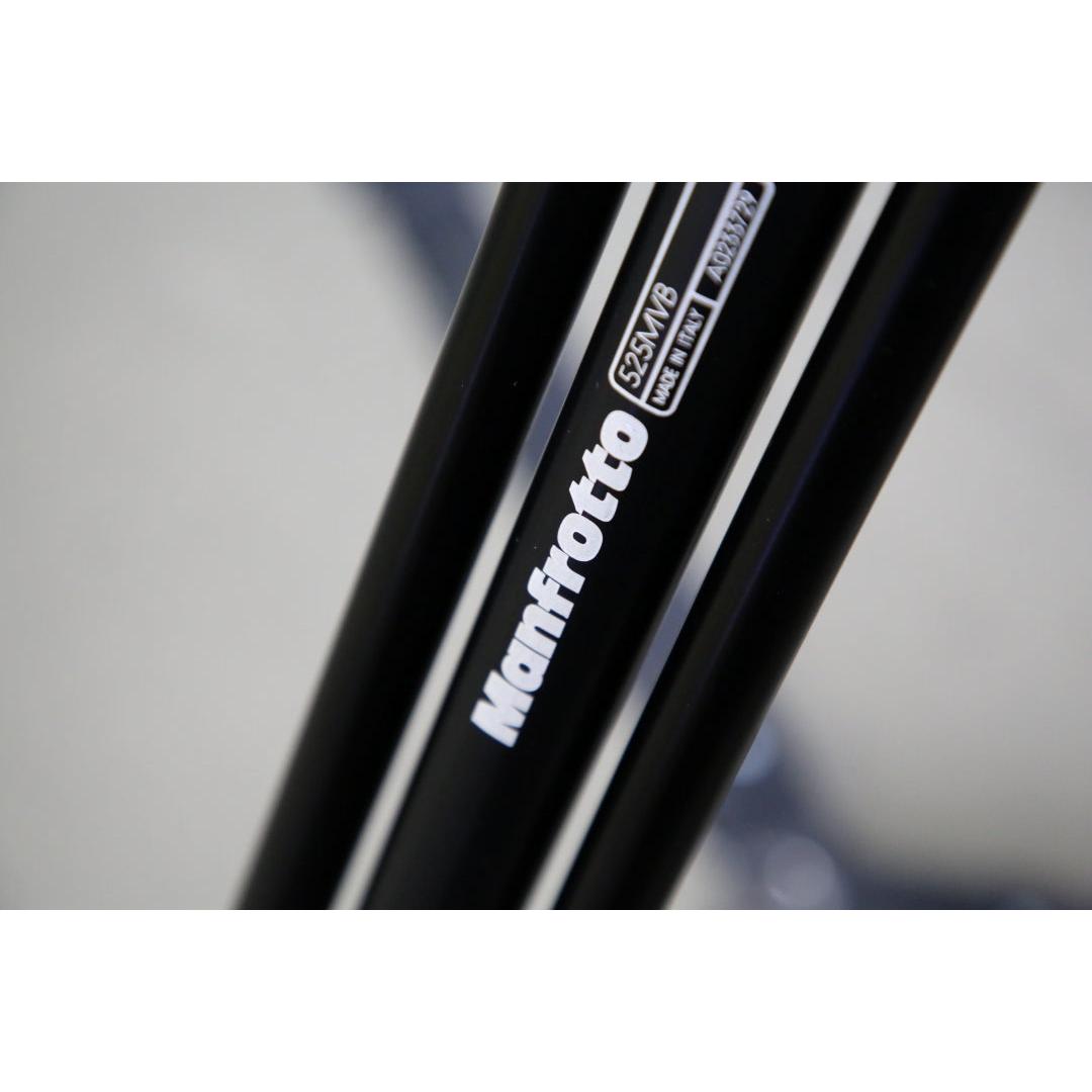 Manfrotto 525MVB Tripod Legs W/503 HDV head - Preowned
