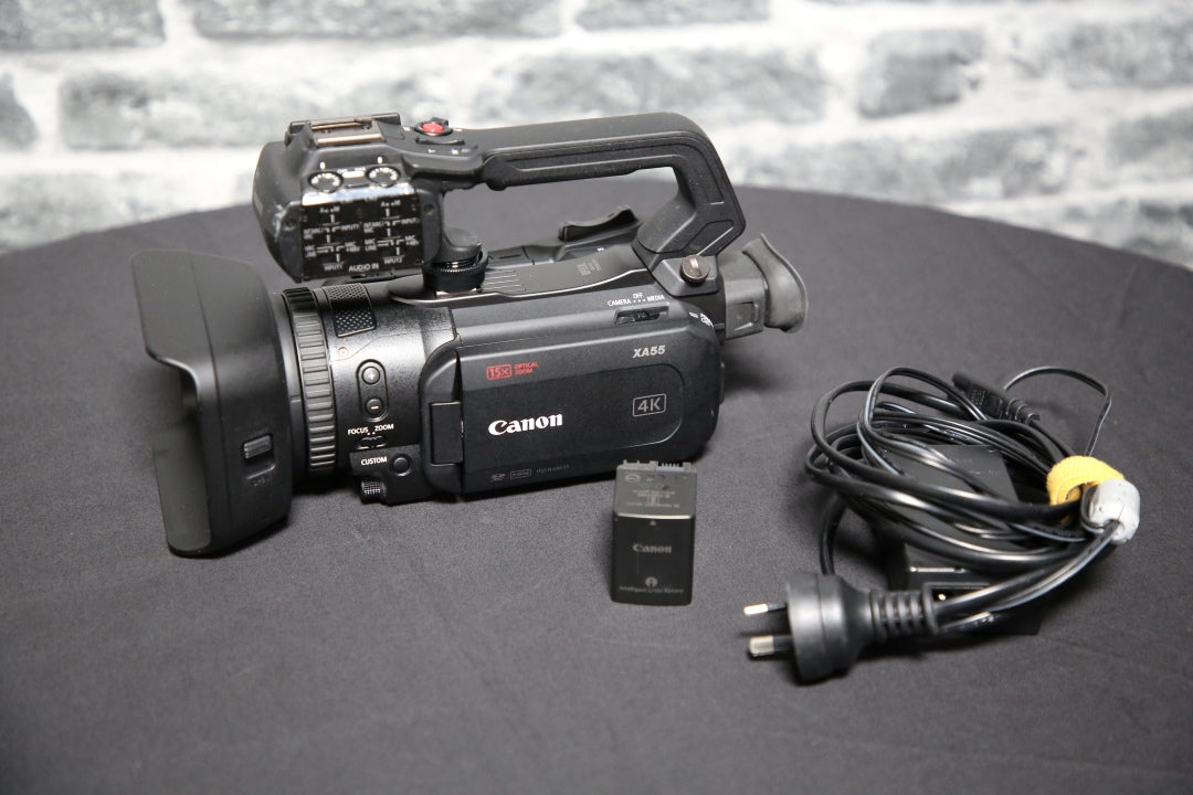 Canon XA55 Professional 4K Camcorder - Preowned