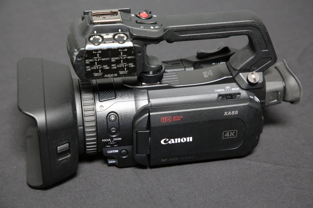 Canon XA55 Professional 4K Camcorder - Preowned