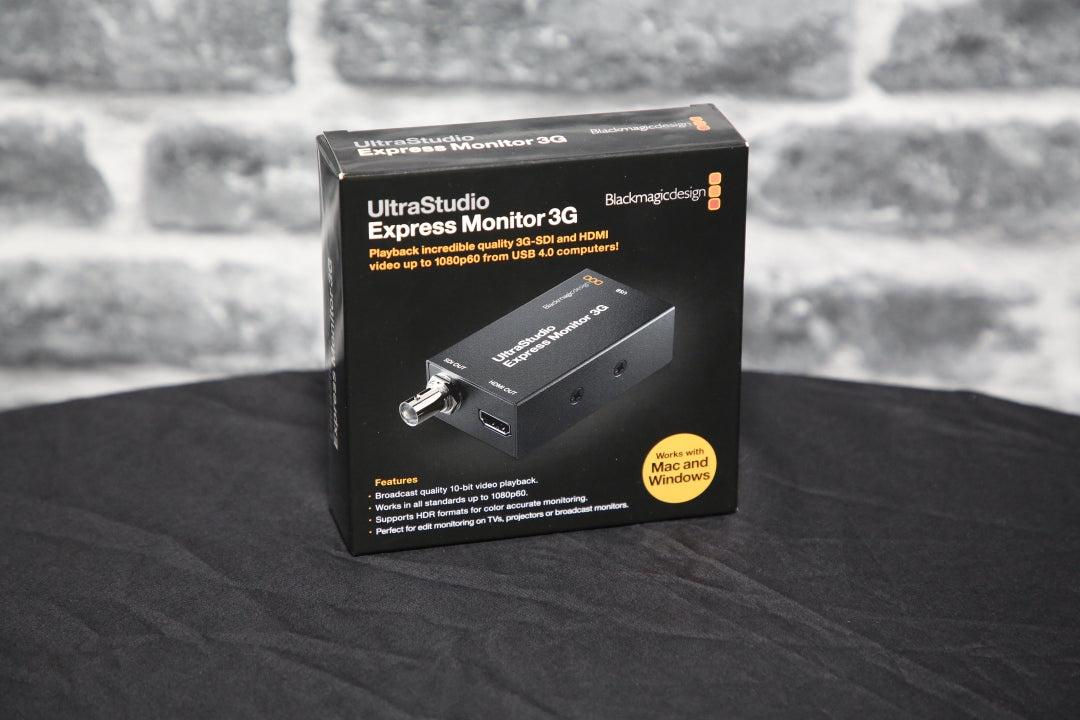 Blackmagic Design UltraStudio Express Monitor 3G - Open Box
