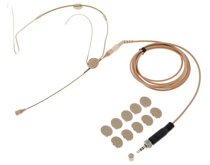 Sennheiser HSP 4-3 Headworn Cardioid Mic Beige with Special Connector